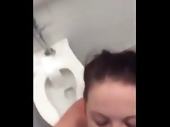 Blowjob, Bathroom